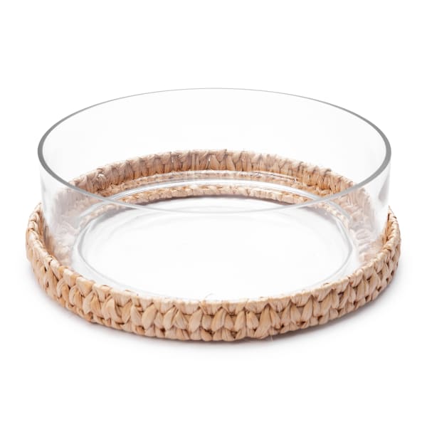 Humble & Mash Glass Salad Bowl, 30.2cm