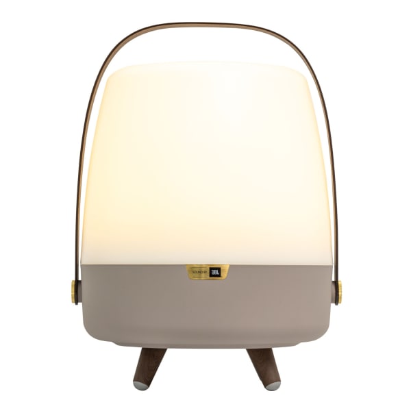 Kooduu Lite-Up Play JBL Speaker & Lamp, White/Earth