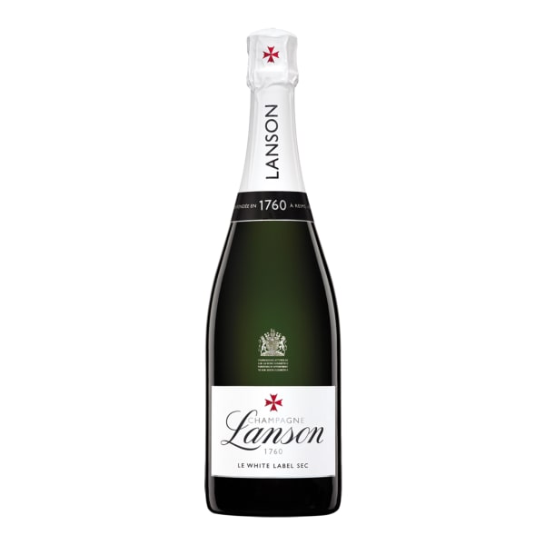 Champagne Lanson Non-Vintage Le White Label Sec, 750ml