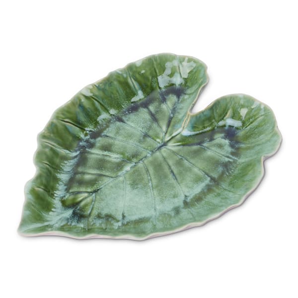 Humble & Mash Green Leaf Platter, 39cm