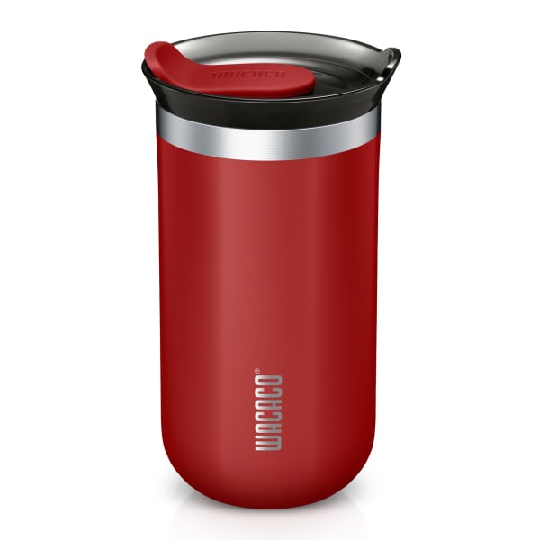 Wacaco Octaroma Red Vacuum Insulated Travel Mug, 300ml