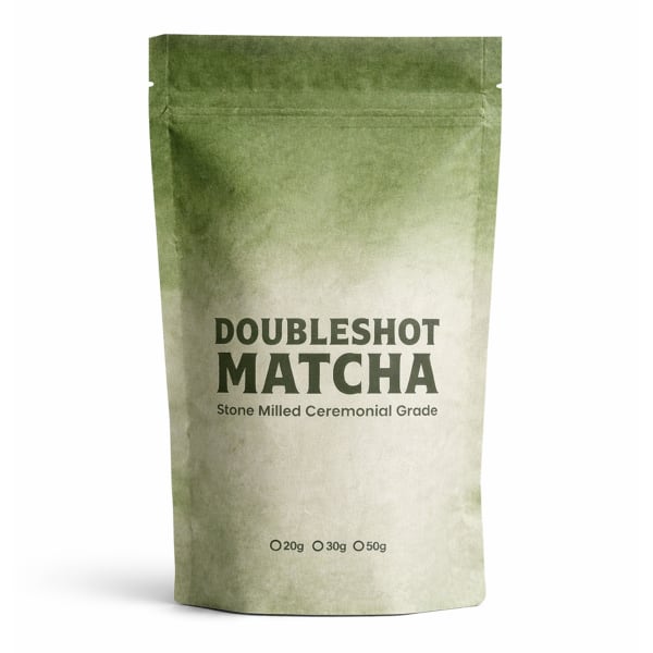 Doubleshot Coffee & Tea Ceremonial Grade Matcha Green Tea Powder, 50g