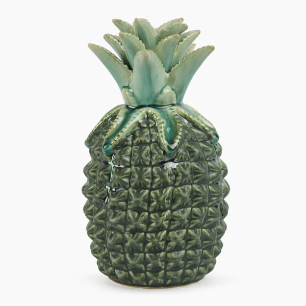 Thread Office Ceramic Green Pineapple