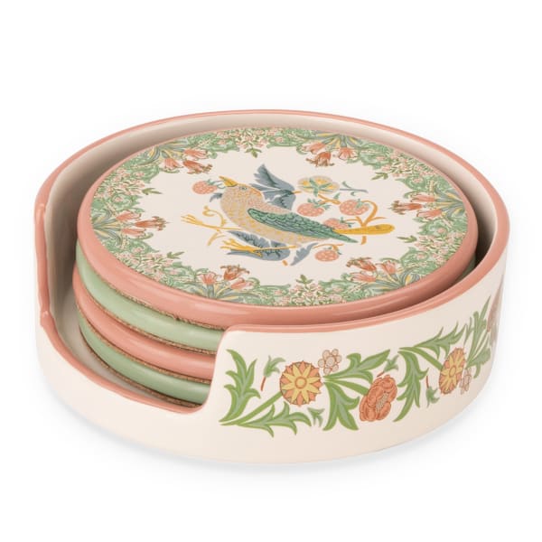 William Morris At Home Coasters, Set of 4