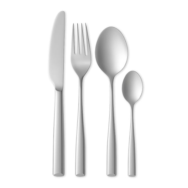 JAN Mirror Cutlery Set, 16-Piece