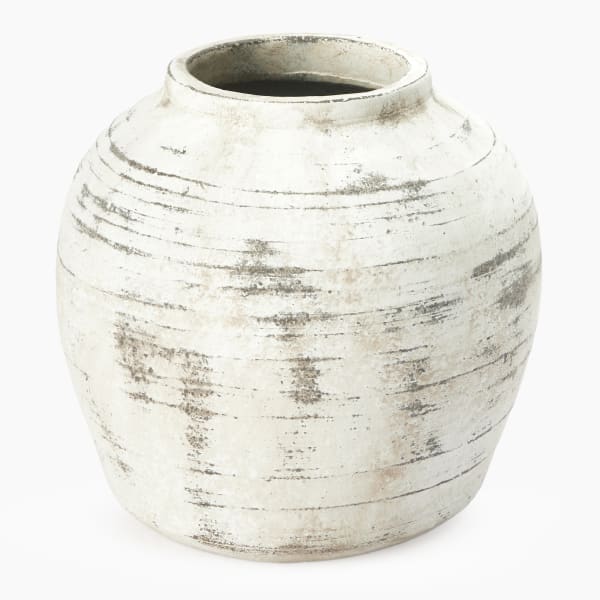 Thread Office Distressed Clinker Vessel