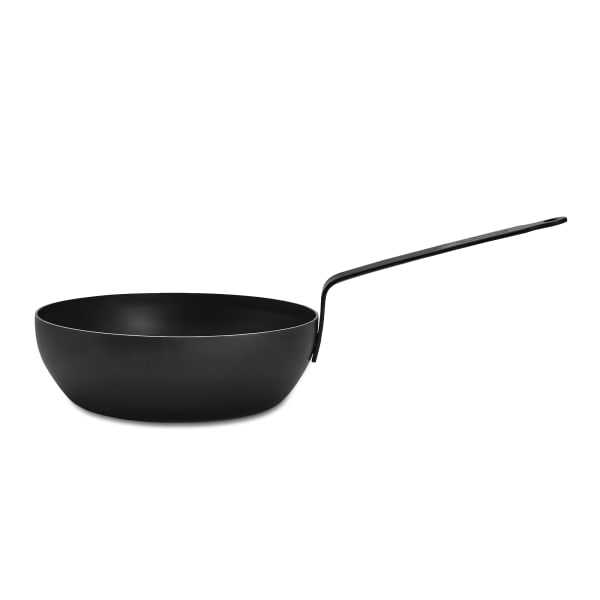 De Buyer Blue Carbon Country Steel Frying Pan, 24cm