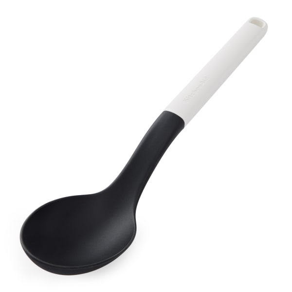 KitchenAid Classic Cooking Spoon, Porcelain White
