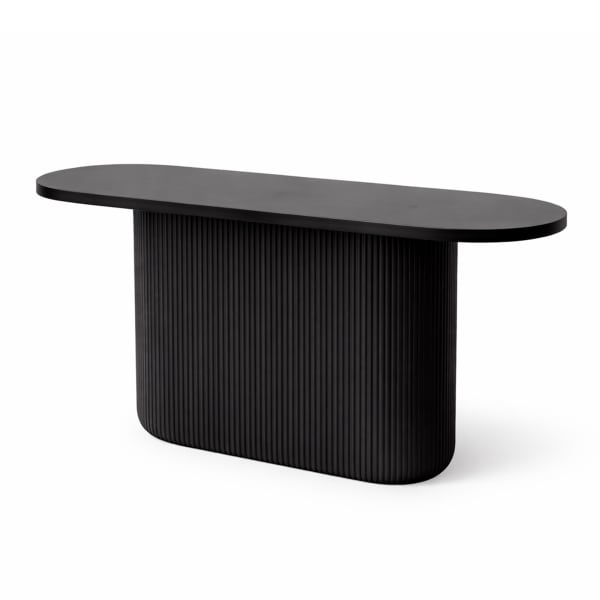 Native Decor Arc Fluted Console Table