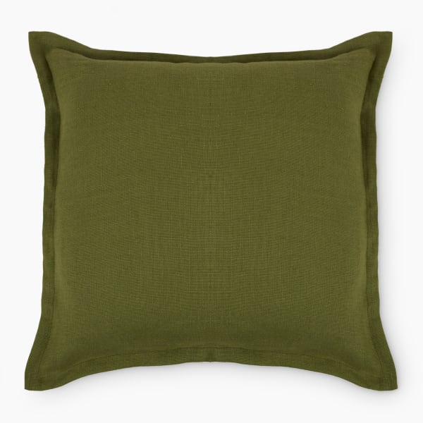 Thread Office Moss Linen Scatter Cushion Cover, 50cm x 50cm