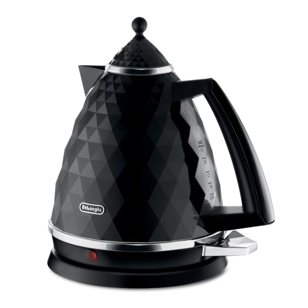DeLonghi Brilliante Cordless Electric Kettle, 1.7L, Black