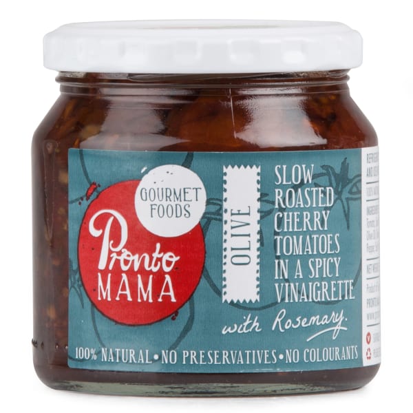 Pronto Mama Slow Roasted Cherry Tomatoes, Rosemary & Olive