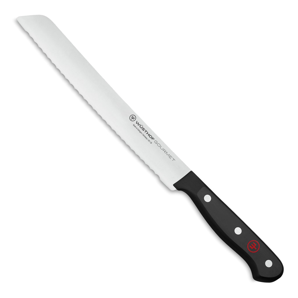 wusthof gourmet serrated bread knife