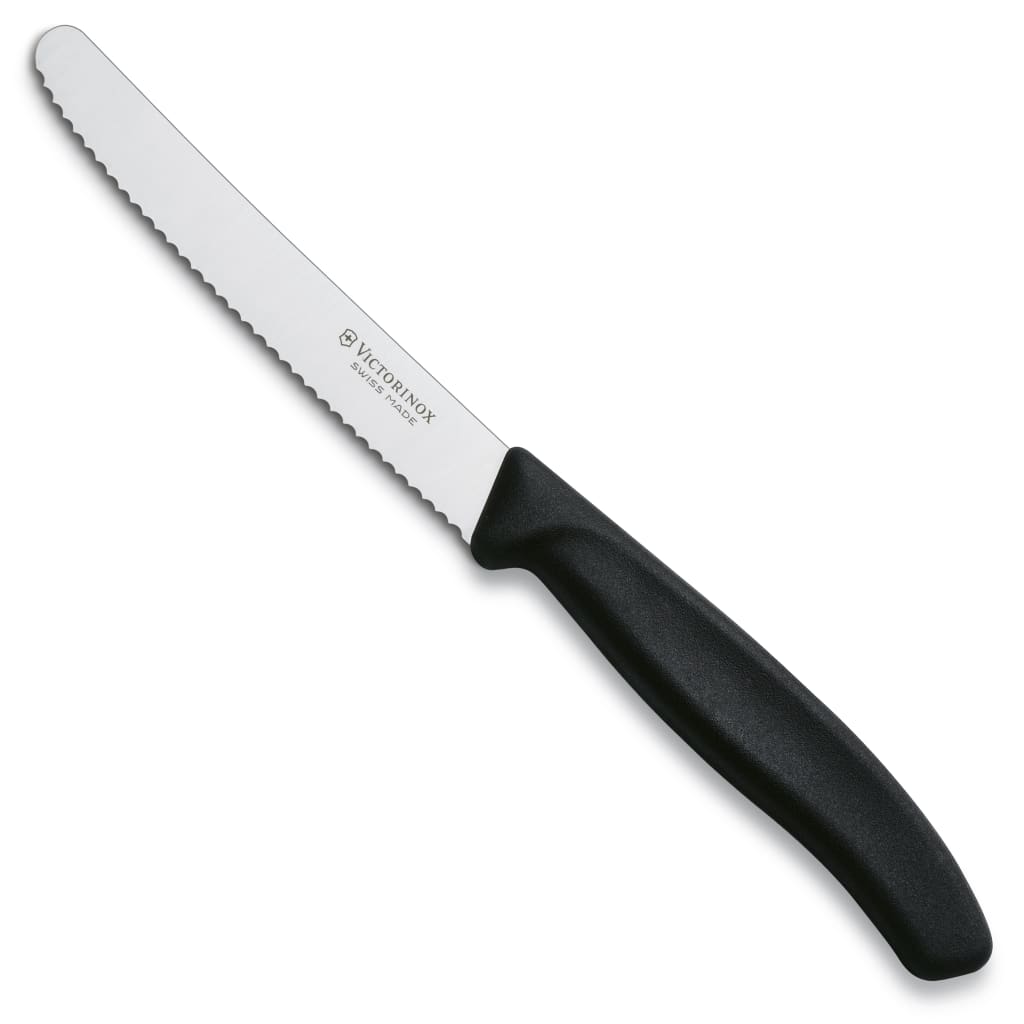 serrated kitchen knife