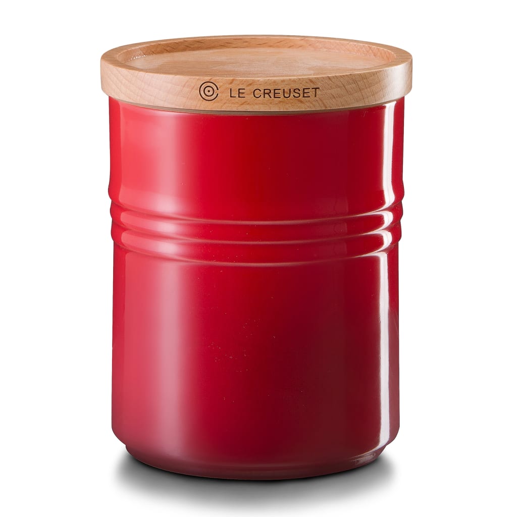 Featured image of post Le Creuset Storage Jar Le creuset cookware jar storage pantone color cool gadgets baby items minerals blue kitchen beach house