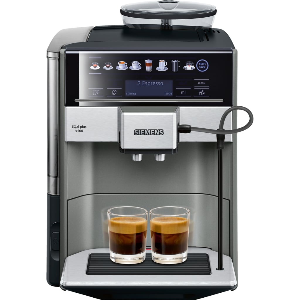 Siemens Eq 6 Plus S500 1500w Fully Automatic Coffee Machine Yuppiechef