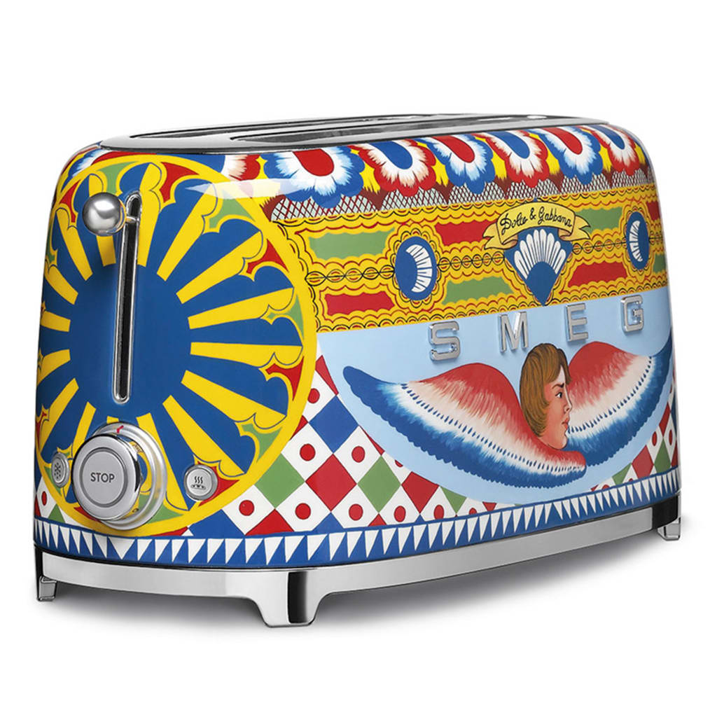 Smeg Dolce Gabbana X SMEG Sicily Is My Love Toaster And Matching Items