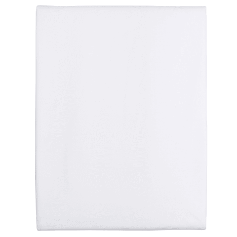 LinenDrawer Egyptian Cotton Flat Sheet White Queen