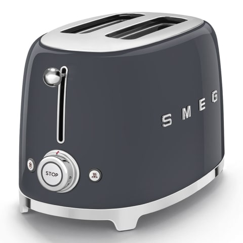 Smeg Retro 2-Slice Toaster 950W Slate Grey