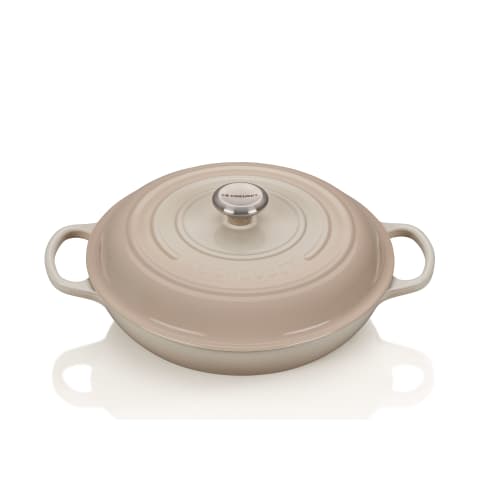 Le Creuset Signature 3.5L Shallow Cass Meringue