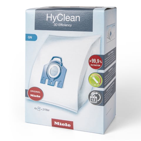 Miele HyClean 3D Efficiency GN Vacuum Bags 2 x Genuine Box Fits