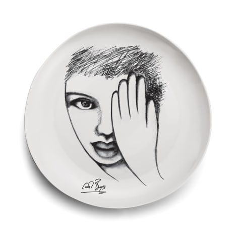 Carrol Boyes Sketchbook Dinner Plate Eye 4 Detail