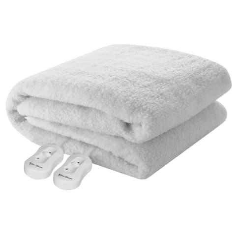 Lambswool fitted online electric blanket