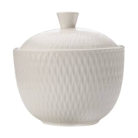 Maxwell &Williams White Basics Diamonds Sugar Bowl