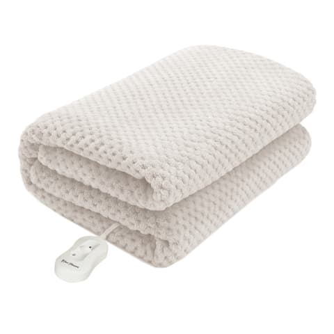 Full Fit Coral Fleece Electric Blanket - Single