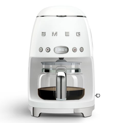 Retro Drip Filter Coffee Machine - White