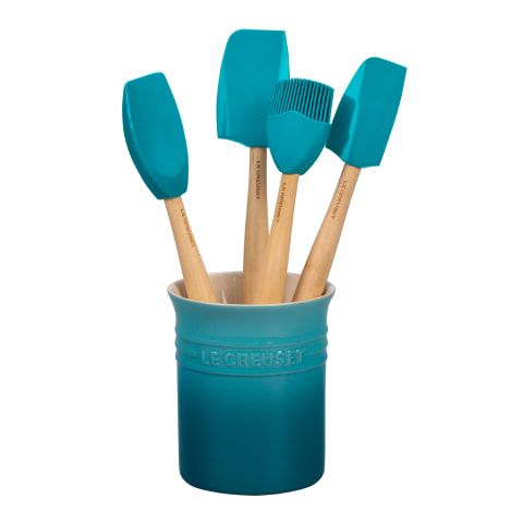 Le Creuset Utensil Set 5 Piece Caribbean