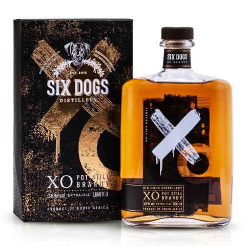 Six Dogs Distillery Six Dogs XO Brandy Gift Box