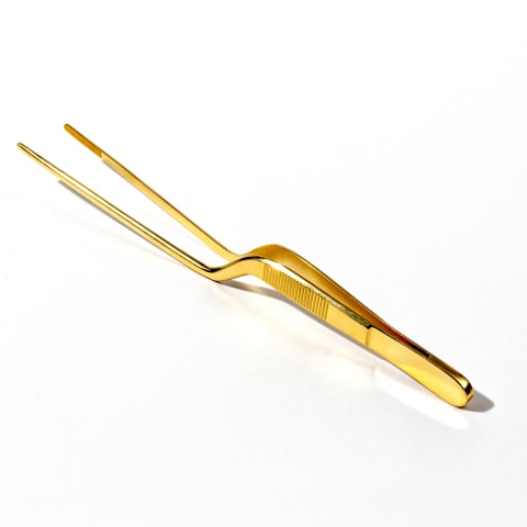 Grills of Japan Grilling & Plating Tweezers Gold