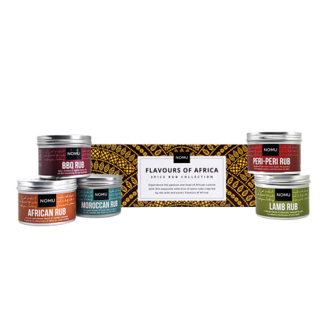 NOMU Flavours of Africa Spice Rubs Gift Box