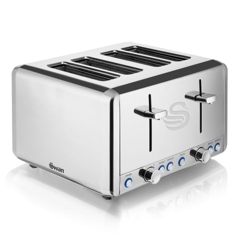 Swan 4 slice toaster shop