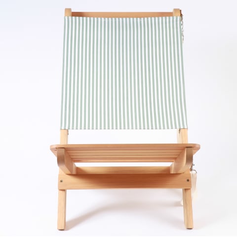 RAW The Iconic Outdoor Chair Green Stripe