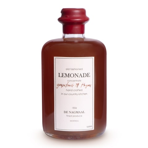 De Nagmaal Grapefruit&ThymeLemonadeCordial 500ml