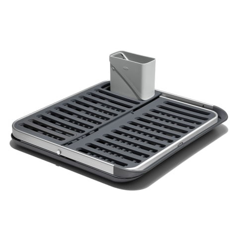 OXO Good Grips Foldaway Dish Rack Yuppiechef