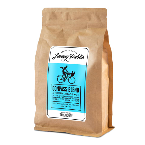 Jimmy Public Compass Blend Med Roast Coffee Beans