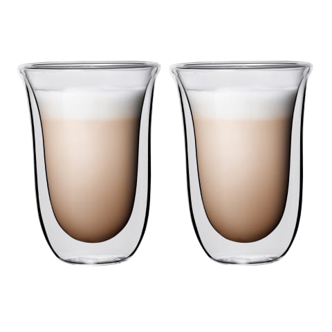 Double Walled Barista Latte Glasses Set of 2