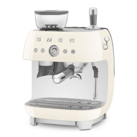 Retro Manual Espresso Coffee Machine w/Grinder Crm