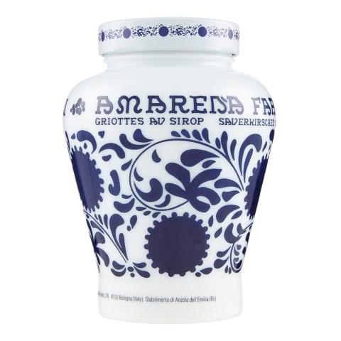 Amarena Cherries in Syrup in Opaline Jar 600g