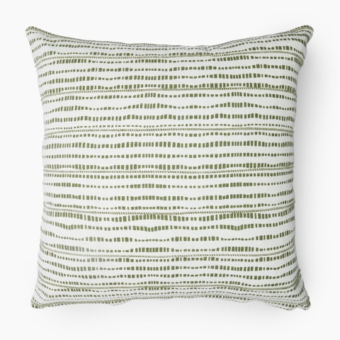 Step Stripe Scatter Cushion w/Feather Blend Inner