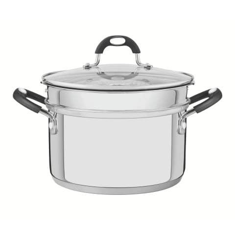 Solar Stainless Steel Steamer Set 2-Piece