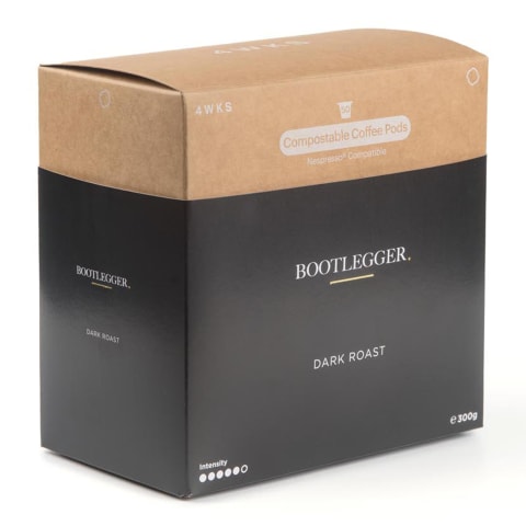 4WKS Bootlegger Compostable Coffee Pods 50 Pods