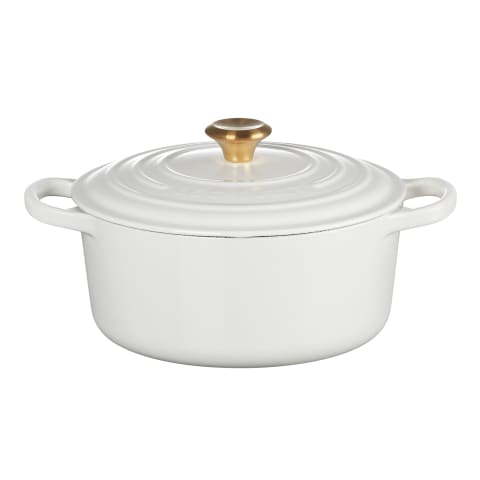Le Creuset Signature 4.2 Litre Round Cast Iron Casserole 24cm - Yuppiechef