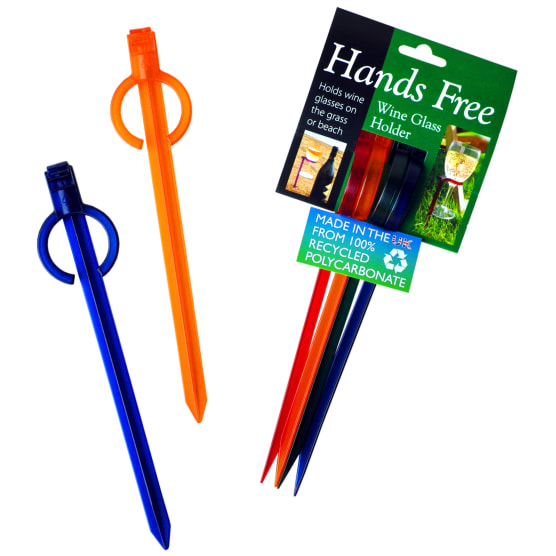 Hands Free Za Wine Glass Holders Set Of 4 Yuppiechef