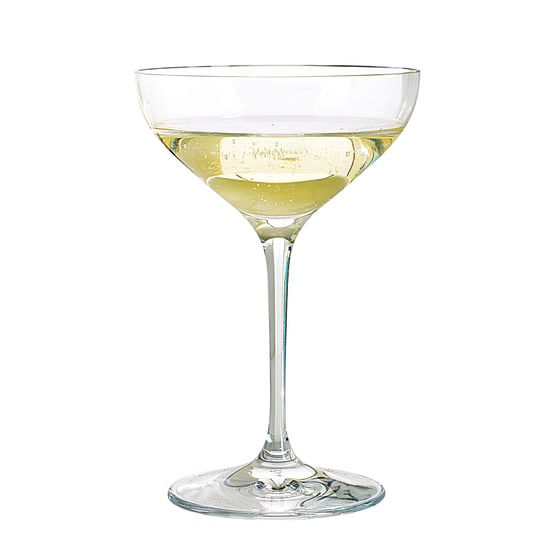 champagne saucer glass