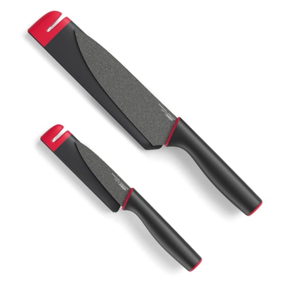 Joseph Joseph Slice And Sharpen Kitchen Knives Set Of 2 Yuppiechef
