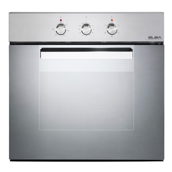 Elba Classic Built In Stainless Steel 5 Function Electric Oven 60cm Yuppiechef